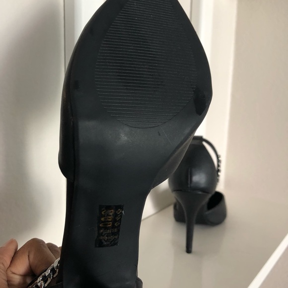 Silver tip heel shoe - Picture 4 of 4